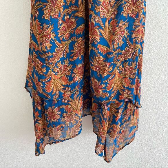 Anthropology Freya Halter Applique Mini Dress Size 12 - Picture 10 of 13